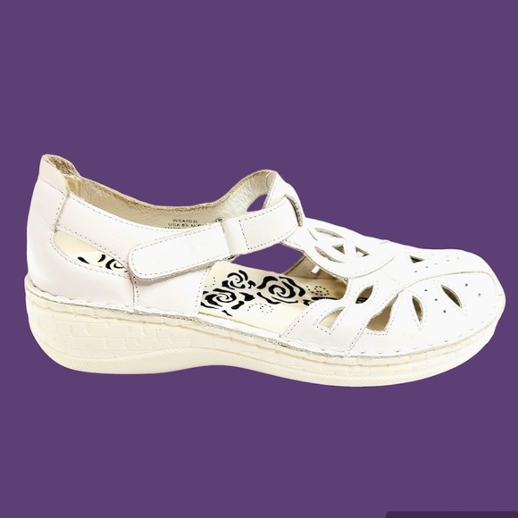 Propet Shoes Propt Womens Jenna Adjustable Leather Fisherman Sandal